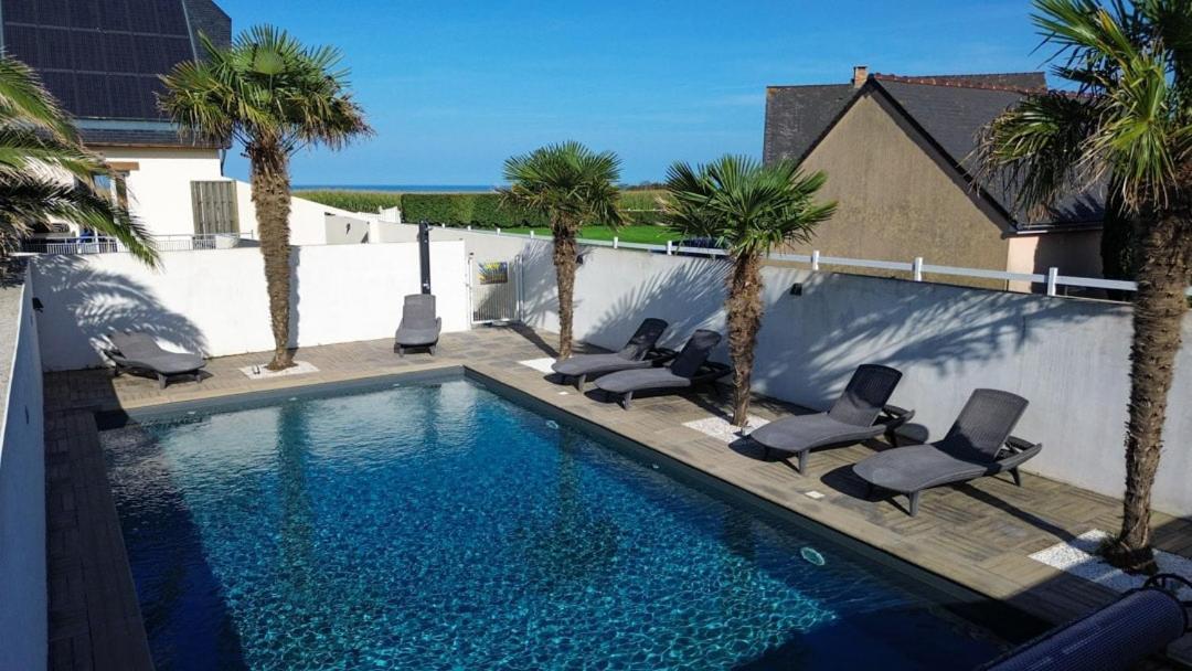 Omaha Gites Vierville-sur-Mer Esterno foto